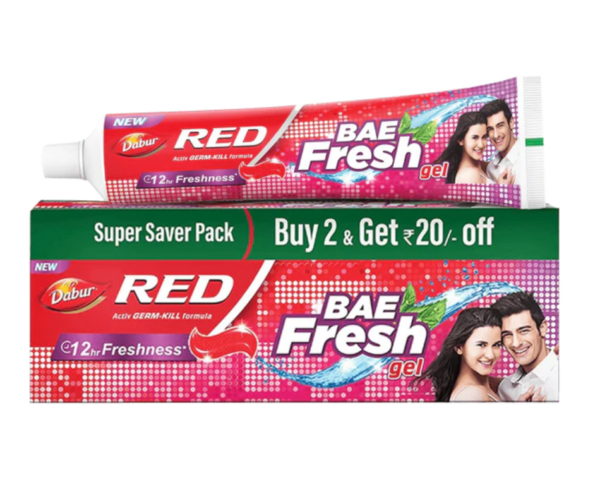 Dabur Red Bae Fresh Gel (Pack Of 2) - 150g x 2