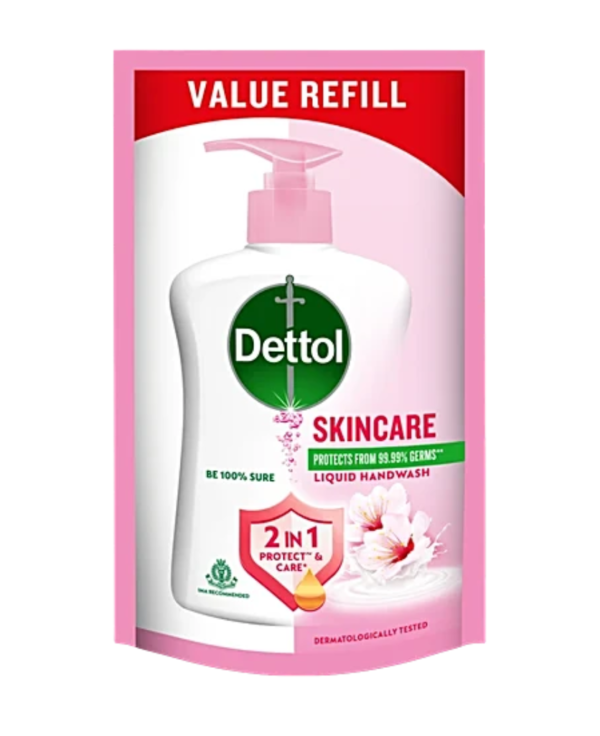 Dettol Skincare Liquid Handwash, 175 ml Refill Pack